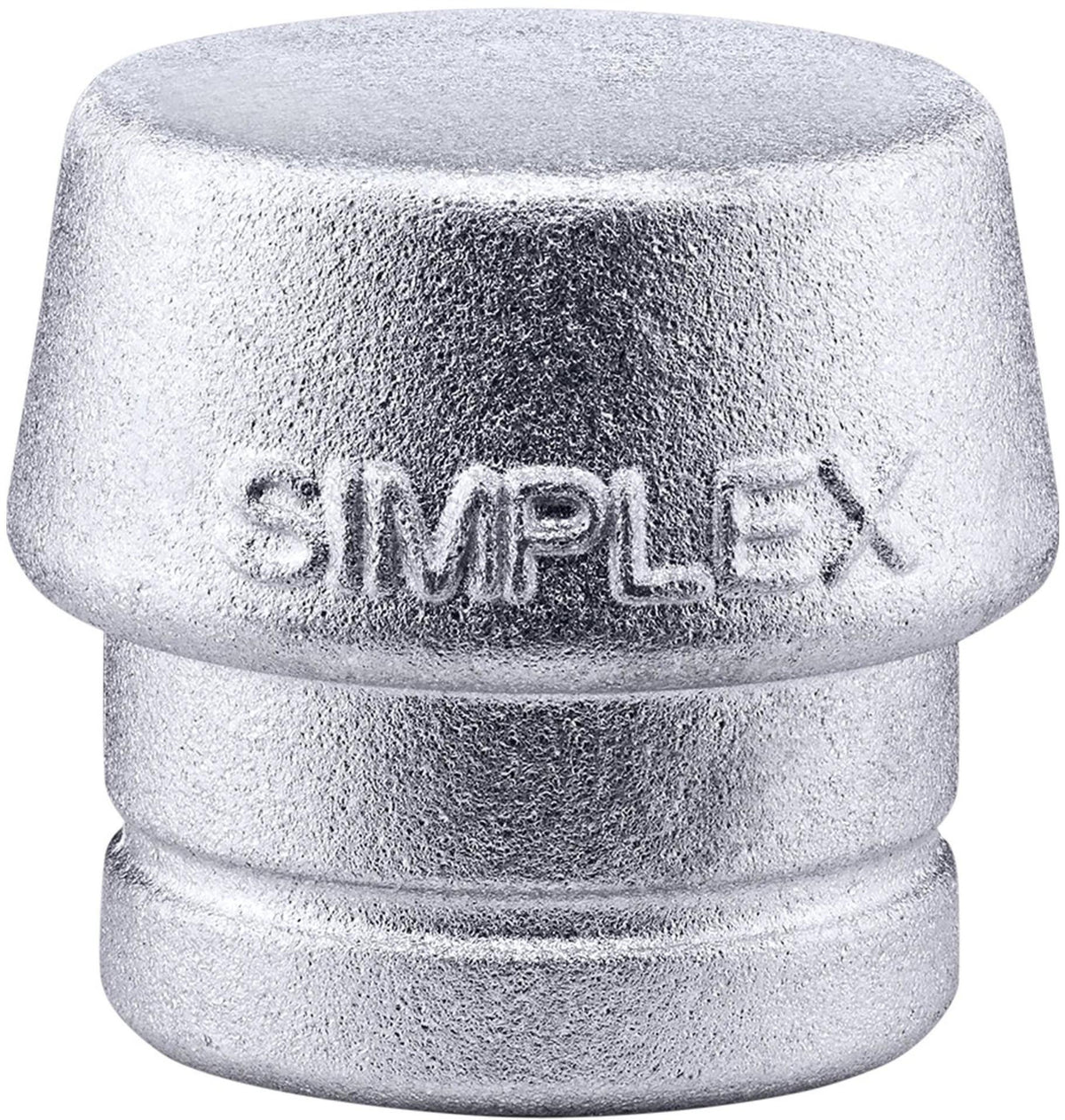 HALDER SIMPLEX Schonhammerkopf 40 mm Weichmetall silber hart – hitzeunempfindlich
