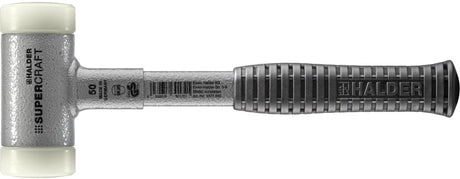 HALDER Schonhammer SUPERCRAFT, 335 mm, rückschlagfrei, harter Nylonkopf, Stahlrohrstiel