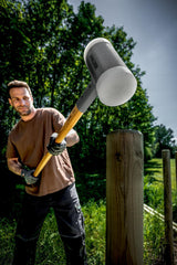 HALDER Vorschlaghammer SUPERCRAFT 80 mm rückschlagfrei mit Hickorystiel