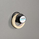 HALDER Magnethalter Ø 65 mm schwarz – 6 Neodym-Magnete, hohe Haltekraft, kratzfest