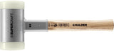 HALDER Schonhammer SUPERCRAFT Hickory 300 mm rückschlagfrei mit Nylon-Schlagköpfen