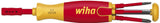 Wiha Magazinbithalter 38610 6-teilig VDE isoliert Schlitz/PH mit SoftFinish-Griff