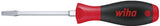 Wiha Schlitzschraubendreher SoftFinish® 5,5 mm – Sechskantklinge mit Schlüsselhilfe