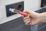 WIHA Spannungsprüfer SB 255-13 12-1000 V AC einpolig mit LED-Taschenlampe