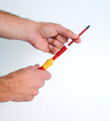 Wiha Schraubendrehersatz SlimVario® 9-tlg. mit Wechselklingen VDE isoliert