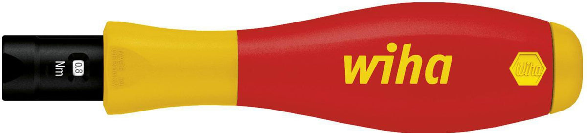 Wiha Drehmomentgriff VDE TorqueVario®-S 0,5-2 Nm, isoliert, 131 mm