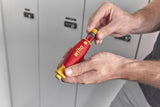 Wiha Magazinbithalter 45296 4-teilig VDE isoliert Schlitz/PH/+- mit Bitmagazin PocketMax electric