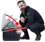 Wiha Werkzeugkoffer XL 2 electric 60-teilig Trolley für Elektriker – VDE-isoliert, mobil