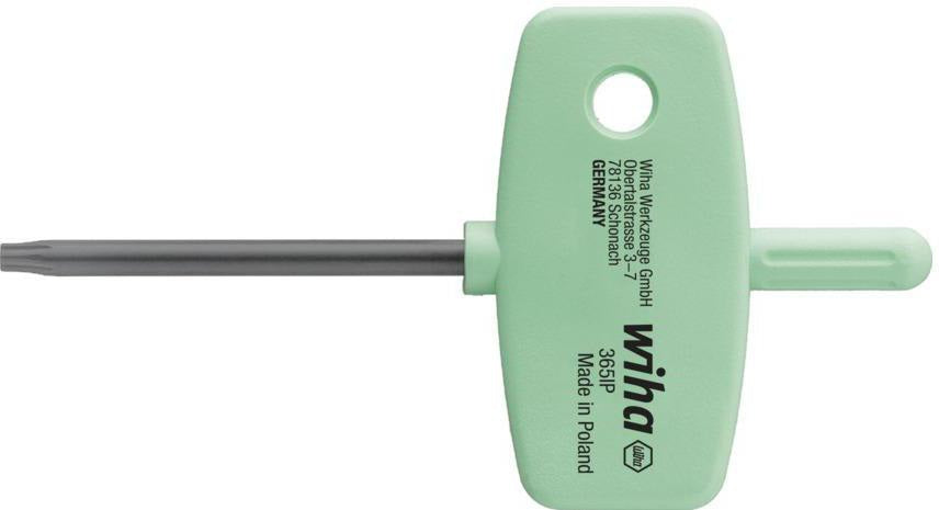 Wiha Schraubendreher mit Schlüsselgriff 365IP für TORX®-Plus, 5 IP x 35 mm, brüniert