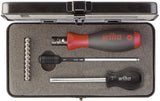 WIHA Drehmomentschraubendrehersatz 2852 S10-01, 13-teilig, 1-5 Nm einstellbar, Torx/Plus, Metallbox