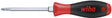 Wiha Schraubendreher 312 PH 1 mit SoftFinish Mehrkomponentengriff, 80 mm Klinge
