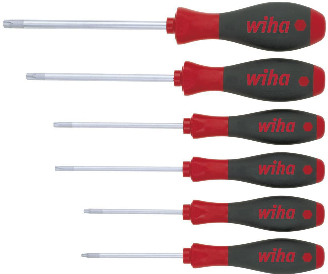 Wiha Schraubendrehersatz 362 K7 7-teilig TORX® mit SoftFinish® Mehrkomponentengriffen