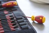Wiha Schraubendrehersatz SlimVario® 9-tlg. mit Wechselklingen VDE isoliert