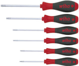 Wiha Schraubendrehersatz MagicSpring 362R K6 SO 6-teilig TORX® mit SoftFinish® Mehrkomponentengriffen