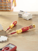 Wiha Magazinbithalter 38610 6-teilig VDE isoliert Schlitz/PH mit SoftFinish-Griff