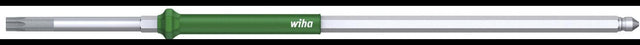 WIHA Wechselklinge T 6, 0,6 Nm, 175 mm, Chrom-Vanadium-Molybdän-Stahl, dunkelgrün