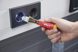 WIHA Spannungsprüfer SB 255-13 12-1000 V AC einpolig mit LED-Taschenlampe