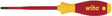 Wiha VDE-Schraubendreher 3251 Gr. T 10 slim Fix – Isolierter Torx-Schraubendreher, 100 mm Klinge