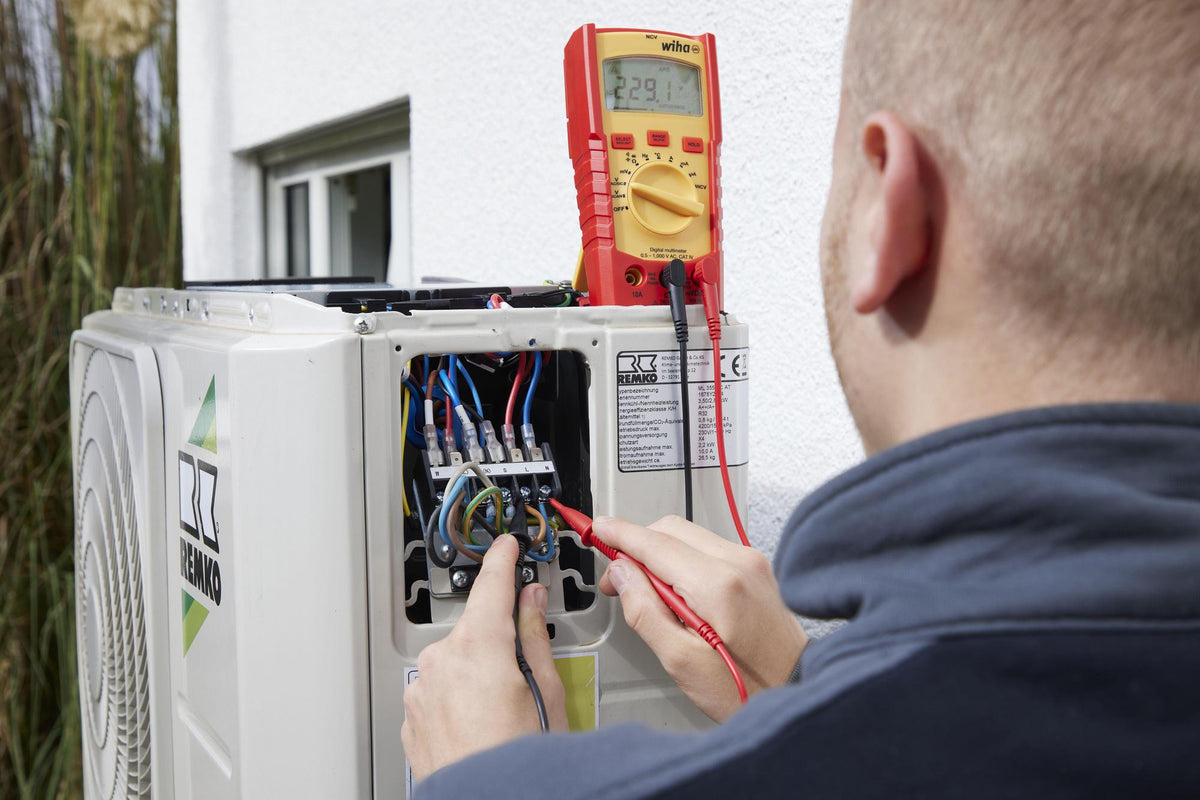 WIHA Multimeter 0-1000 V AC RMS mit True-RMS-Funktion und CAT IV 600 V