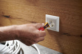 WIHA Spannungsprüfer SB 255-13 12-1000 V AC einpolig mit LED-Taschenlampe