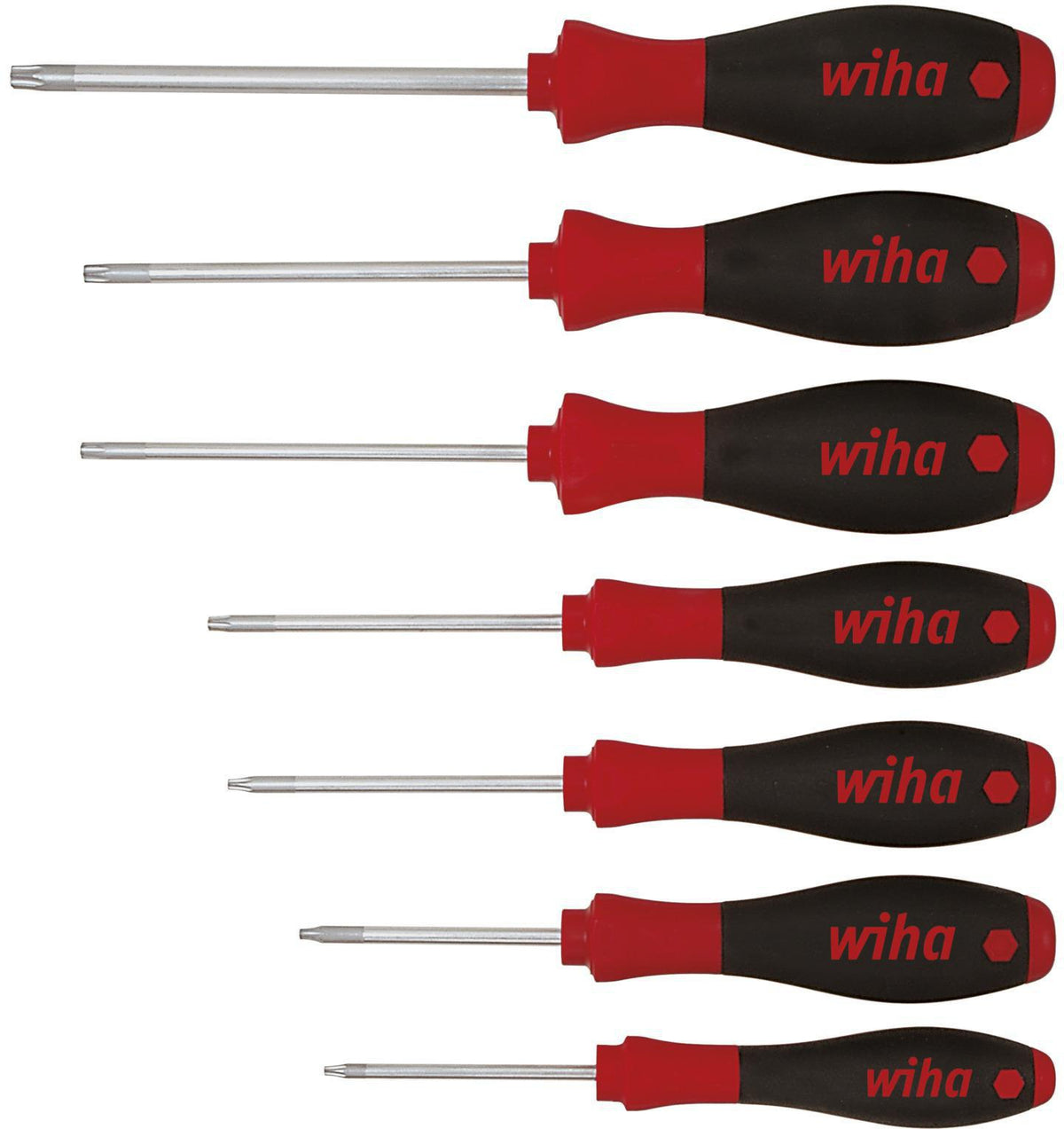 Wiha Schraubendrehersatz 362 K7 7-teilig TORX® mit SoftFinish® Mehrkomponentengriffen