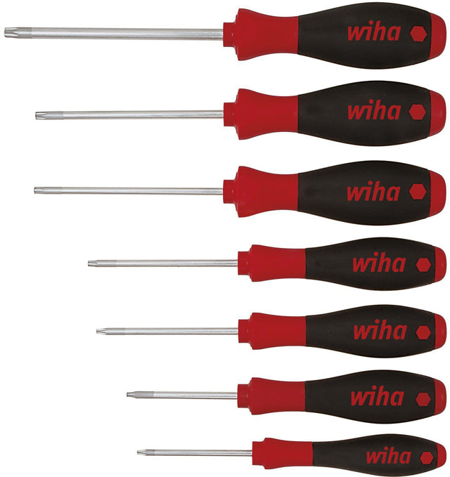 Wiha Schraubendrehersatz 362 K7 7-teilig TORX® mit SoftFinish® Mehrkomponentengriffen