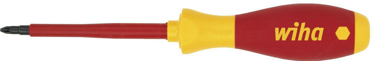 Wiha VDE-Schraubendreher PH 0 SoftFinish® · 60 mm Klinge · isoliert bis 1000 V