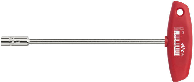 Wiha Sechskantsteckschlüssel SW 5,5 mm mit Quergriff, Klingenlänge 125 mm, 1K-Griff