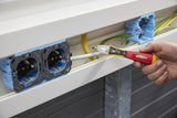 WIHA Spannungsprüfer SB 255-13 12-1000 V AC einpolig mit LED-Taschenlampe