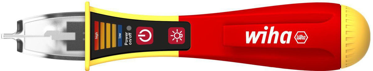 WIHA Spannungsprüfer SB 255-13 12-1000 V AC einpolig mit LED-Taschenlampe