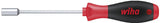 Wiha Sechskantsteckschlüssel SW 5 mm mit SoftFinish® Griff, 236 mm Gesamtlänge