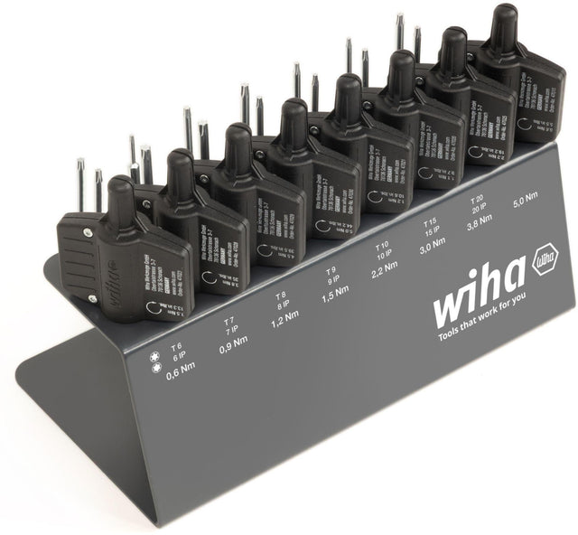 WIHA Drehmomentschraubendreher-Satz 2921, 23-teilig, 0,6-5 Nm, einstellbar, mit easyTorque Key