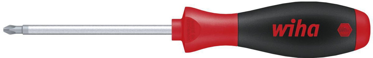 Wiha Schraubendreher 311 PH 0 mit SoftFinish Mehrkomponentengriff, 60 mm Klinge