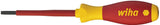Wiha VDE-Schraubendreher 3251 Gr. T 10 slim Fix – Isolierter Torx-Schraubendreher, 100 mm Klinge