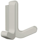 HEWI Doppelhaken Serie 477 – Elastischer Mantelhaken in Senfgelb, H 69 mm