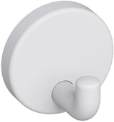 HEWI Einzelhaken 801.90.010 – Wandhaken in Rubinrot, Ø 40 mm, Polyamid