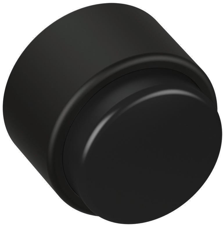 HEWI Wandtürpuffer 611.30 Ø 40 mm tiefschwarz, gefedert & diebstahlgeschützt