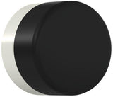 HEWI Wandtürpuffer 610 tiefschwarz, Ø 35 mm, 24 mm lang, diebstahlgeschützt