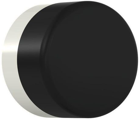 HEWI Wandtürpuffer 610 tiefschwarz, Ø 35 mm, 24 mm lang, diebstahlgeschützt
