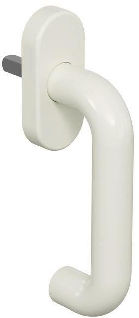 HEWI Fenstergriff 111FG.1 30mm abschließbar reinweiß RAL-RG 607/9
