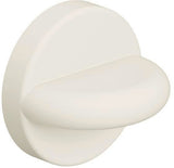 HEWI Schlüsselrosetten-Paar 306.23PB 90 – Rund, PZ, 55 mm, tiefschwarz matt, für Türstärke 38,1–48 mm