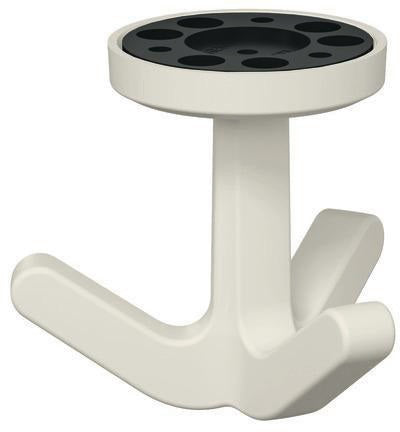 HEWI Dreifachhaken Serie 477 matt elastisch senfgelb H 69 mm – Kunststoff TPU