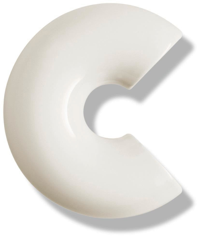 HEWI Hausnummer Ziffer 0 Spezial-Polyamid 99 reinweiß 165 mm Ø 33 mm