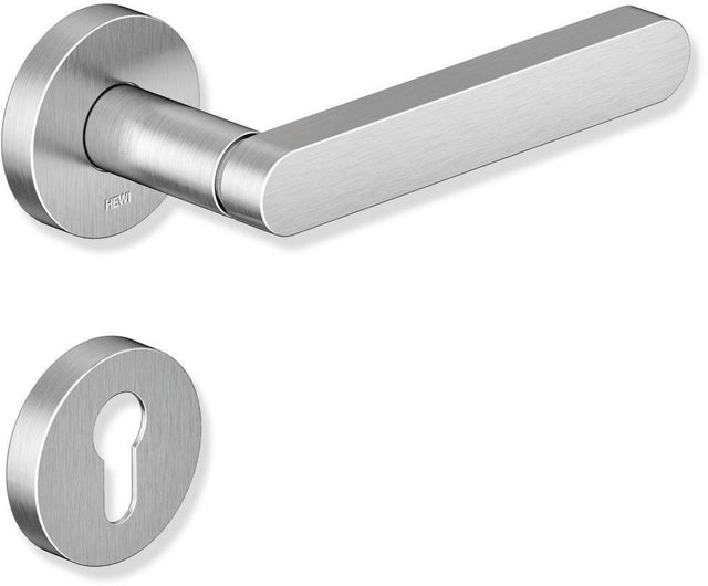 HEWI Rosettengarnitur 270XAH01.130 Edelstahl PZ DIN L/R für Zimmertüren