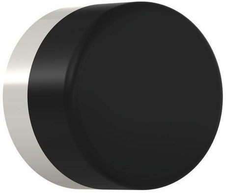 HEWI Wandtürpuffer 610 tiefschwarz, Ø 35 mm, 24 mm lang, diebstahlgeschützt