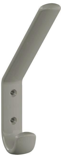 HEWI Garderobenhaken 477.90.070 mit abgewinkeltem Huthaken, rubinrot, 163 mm hoch