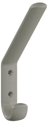 HEWI Garderobenhaken 477.90.070 mit abgewinkeltem Huthaken, rubinrot, 163 mm hoch