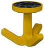 HEWI Dreifachhaken Serie 477 matt elastisch senfgelb H 69 mm – Kunststoff TPU