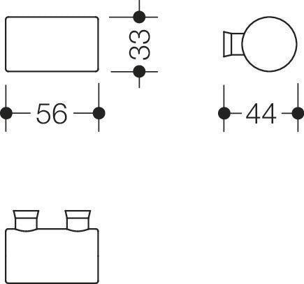 HEWI Hausnummer Ziffer 0 Spezial-Polyamid 99 reinweiß 165 mm Ø 33 mm