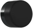 HEWI Wandtürpuffer 610 tiefschwarz, Ø 35 mm, 24 mm lang, diebstahlgeschützt